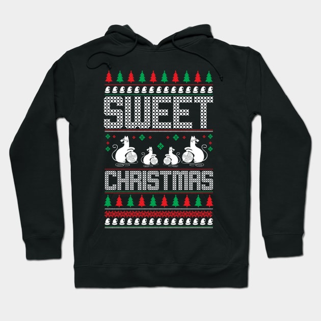 Sweet Christmas Ugly Christmas Sweater, Shirts & Gifts Hoodie by LillyDesigns